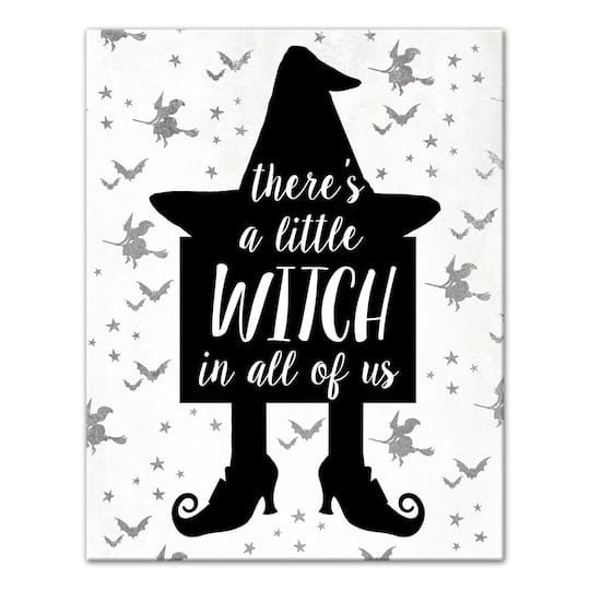 Witch In All Of Us Canvas Wall Art 1 Witch In All Of Us Canvas Wall Art