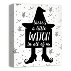 Witch In All Of Us Canvas Wall Art 8 Witch In All Of Us Canvas Wall Art -Halloween Decor Shop D442782S 2