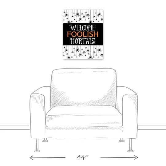 Welcome Foolish Mortals Canvas Wall Art 6 Welcome Foolish Mortals Canvas Wall Art - Image 6