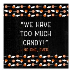 Too Much Candy Canvas Wall Art