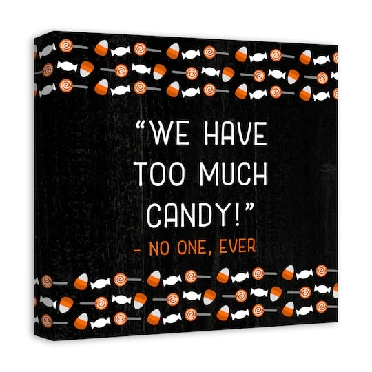 Too Much Candy Canvas Wall Art 3 Too Much Candy Canvas Wall Art - Image 3