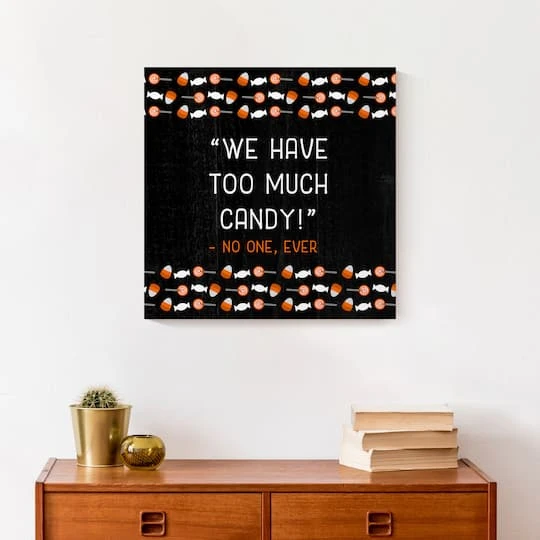 Too Much Candy Canvas Wall Art 5 Too Much Candy Canvas Wall Art - Image 5