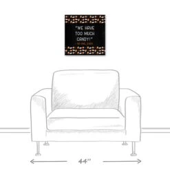 Too Much Candy Canvas Wall Art 11 Too Much Candy Canvas Wall Art -Halloween Decor Shop D442785S 5