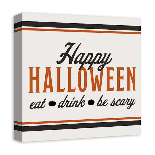 Happy Halloween Canvas Wall Art 3 Happy Halloween Canvas Wall Art - Image 3