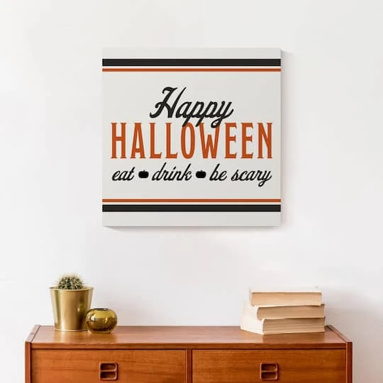 Happy Halloween Canvas Wall Art 5 Happy Halloween Canvas Wall Art - Image 5