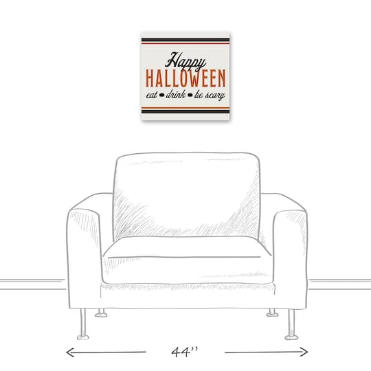 Happy Halloween Canvas Wall Art 6 Happy Halloween Canvas Wall Art - Image 6