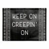 Keep On Creepin' On Polyester Twill Placemat