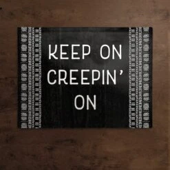 Keep On Creepin' On Polyester Twill Placemat 5 Keep On Creepin' On Polyester Twill Placemat -Halloween Decor Shop D442804S 2