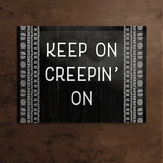 Keep On Creepin' On Polyester Twill Placemat 3 Keep On Creepin' On Polyester Twill Placemat - Image 3