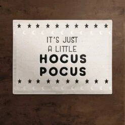 Hocus Pocus Polyester Twill Placemat -Halloween Decor Shop D442808S 2