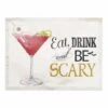 Be Scary Cocktail Polyester Twill Placemat -Halloween Decor Shop D442828S 1