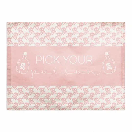 Pick Your Poison Polyester Twill Placemat 2 Pick Your Poison Polyester Twill Placemat - Image 2