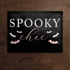 Spooky Chic Polyester Twill Placemat -Halloween Decor Shop D442830S 2