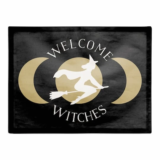 Welcome Witches Polyester Twill Placemat 2 Welcome Witches Polyester Twill Placemat - Image 2