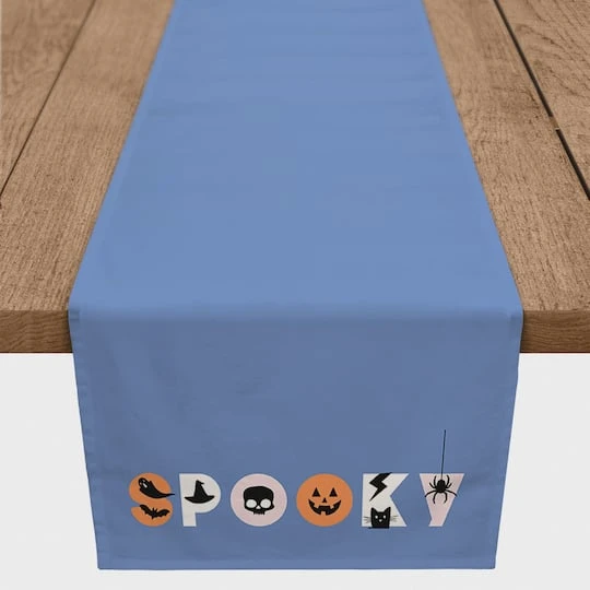 90" Spooky Type Table Runner 1 90" Spooky Type Table Runner
