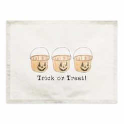 Trick Or Treat Candy Polyester Twill Placemat