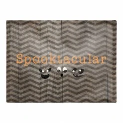 Chevron Spooktacular Polyester Twill Placemat
