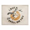 Retro Witch Cotton Twill Placemat