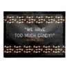 Too Much Candy Twill Placemat 7 Too Much Candy Twill Placemat -Halloween Decor Shop D442860S 1