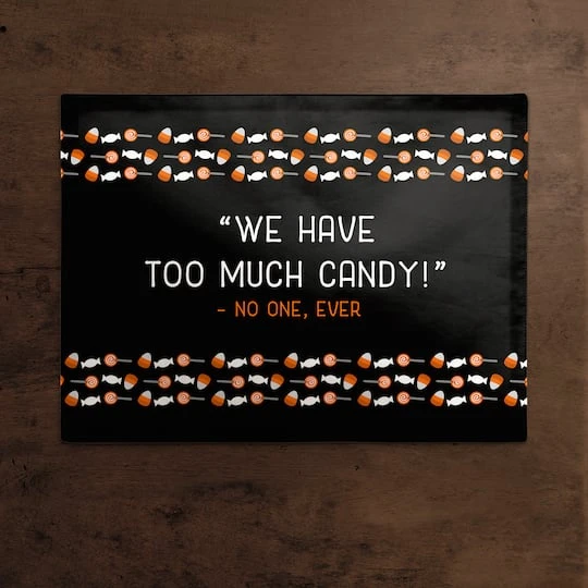 Too Much Candy Twill Placemat 3 Too Much Candy Twill Placemat - Image 3