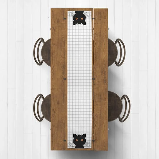 90" Scaredy Cat Table Runner 3 90" Scaredy Cat Table Runner - Image 3
