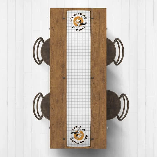 90" Retro Witch Table Runner 3 90" Retro Witch Table Runner - Image 3