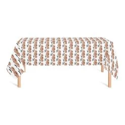 102" Jack-O-Lanterns & Bats Tablecloth 5 102" Jack-O-Lanterns & Bats Tablecloth -Halloween Decor Shop D442869S 2