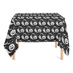 58" Ghouls & Pumpkins Tablecloth 5 58" Ghouls & Pumpkins Tablecloth -Halloween Decor Shop D442870S 2