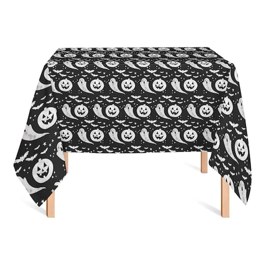58" Ghouls & Pumpkins Tablecloth 3 58" Ghouls & Pumpkins Tablecloth - Image 3