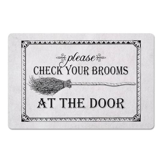 Check Your Brooms At The Door Floor Mat 2 Check Your Brooms At The Door Floor Mat - Image 2
