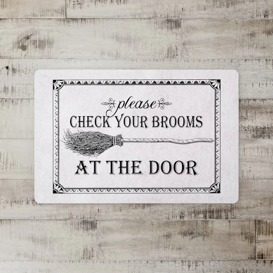 Check Your Brooms At The Door Floor Mat 3 Check Your Brooms At The Door Floor Mat - Image 3