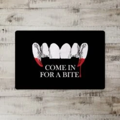 Come In For A Bite Floor Mat 5 Come In For A Bite Floor Mat -Halloween Decor Shop D442879S 2