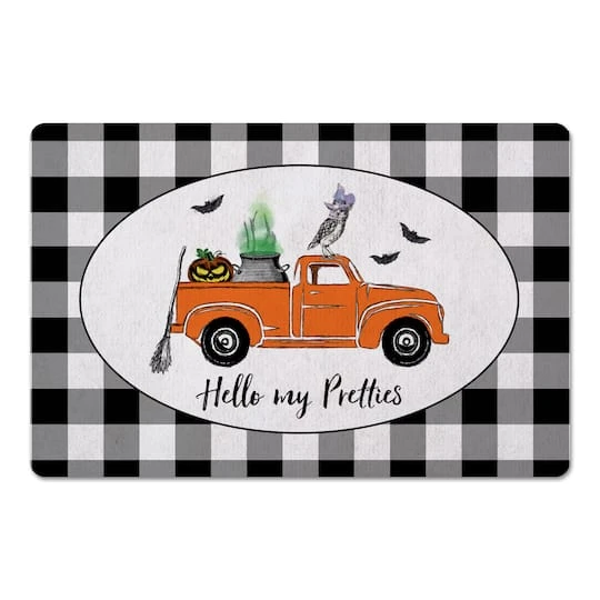 Hello My Pretties Halloween Truck Floor Mat 2 Hello My Pretties Halloween Truck Floor Mat - Image 2