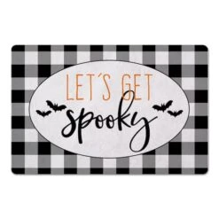 Let's Get Spooky Floor Mat -Halloween Decor Shop D442883S 1 1