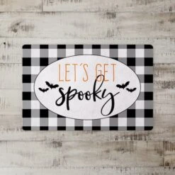 Let's Get Spooky Floor Mat -Halloween Decor Shop D442883S 2