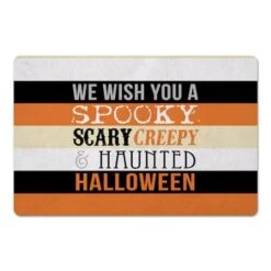 Halloween Words Floor Mat -Halloween Decor Shop D442884S 1 1