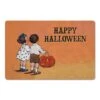Vintage Halloween Trick Or Treating Kids Floor Mat 9 Vintage Halloween Trick Or Treating Kids Floor Mat -Halloween Decor Shop D442892S 1