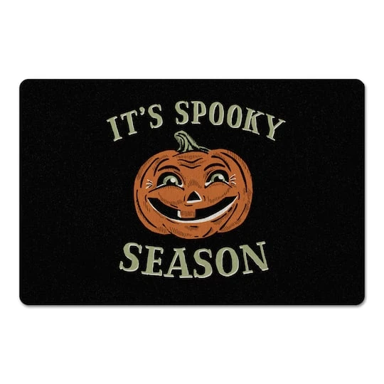 Retro Pumpkin Spooky Season Floor Mat 2 Retro Pumpkin Spooky Season Floor Mat - Image 2