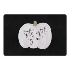 Witch Pumpkin Floor Mat 4 Witch Pumpkin Floor Mat -Halloween Decor Shop D442900S 1 1