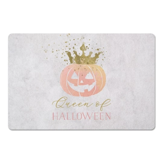 Queen Of Halloween Floor Mat 1 Queen Of Halloween Floor Mat