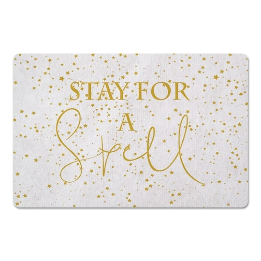 Stay For A Spell Floor Mat 1 Stay For A Spell Floor Mat