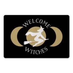 Welcome Witches Floor Mat 4 Welcome Witches Floor Mat -Halloween Decor Shop D442908S 1 1