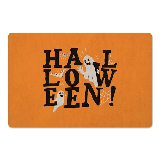 Halloween Drawings Floor Mat 1 Halloween Drawings Floor Mat