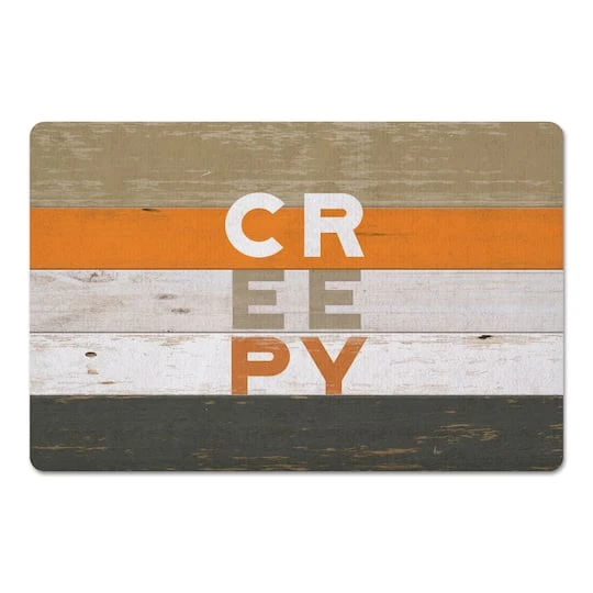 Creepy On Wood Floor Mat 2 Creepy On Wood Floor Mat - Image 2