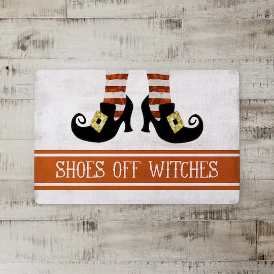 Shoes Off Witches Floor Mat 3 Shoes Off Witches Floor Mat - Image 3