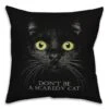 Scaredy Cat Spun Poly Throw Pillow 8 Scaredy Cat Spun Poly Throw Pillow -Halloween Decor Shop D442917S 1