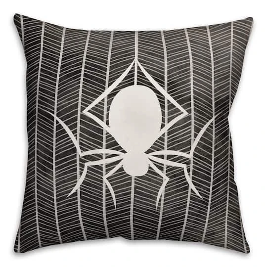 Spiderweb Spun Poly Throw Pillow 1 Spiderweb Spun Poly Throw Pillow