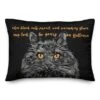 May Luck Be Yours Halloween Throw Pillow