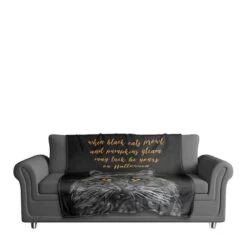 May Luck Be Yours On Halloween Throw 7 May Luck Be Yours On Halloween Throw -Halloween Decor Shop D442932S 3