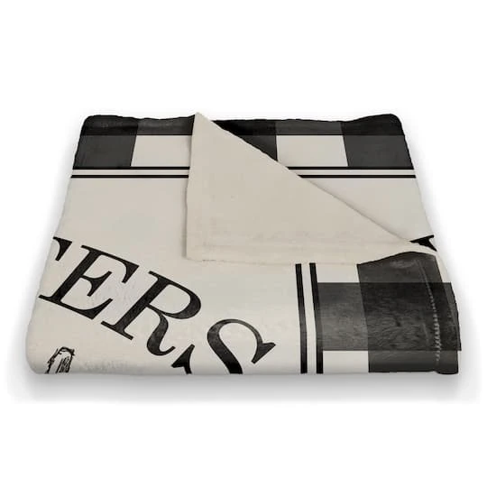 Salem Sisters Broomstick Co. Coral Fleece Blanket 3 Salem Sisters Broomstick Co. Coral Fleece Blanket - Image 3